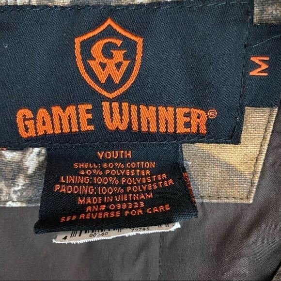 Game Winner Camouflage Hooded Jacket - Picture 6 of 7